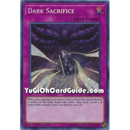 Dark Sacrifice (Secret Rare) – Battles of Legend: Hero's Revenge | Carta YUGIOH en México