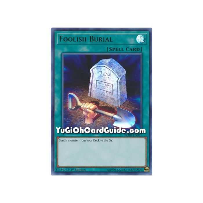 Foolish Burial (Ultra Rare) – Battles of Legend: Hero's Revenge | Carta YUGIOH en México