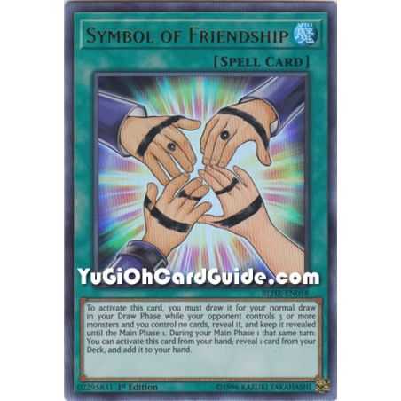 Symbol of Friendship (Ultra Rare) – Battles of Legend: Hero's Revenge | Carta YUGIOH en México