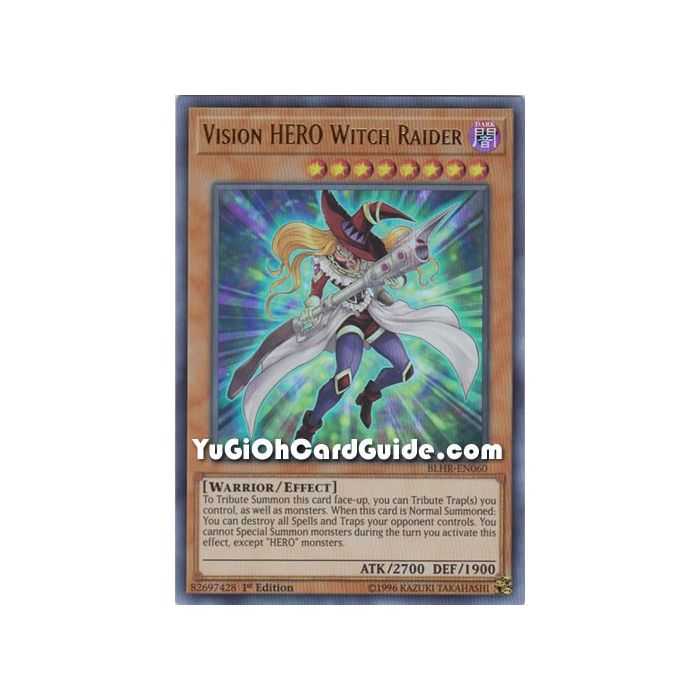 Vision HERO Witch Raider (Ultra Rare) – Battles of Legend: Hero's Revenge | Carta YUGIOH en México