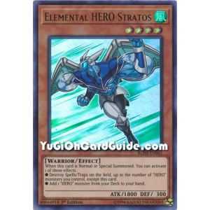Elemental HERO Stratos (Ultra Rare) – Battles of Legend: Hero's Revenge | Carta YUGIOH en México