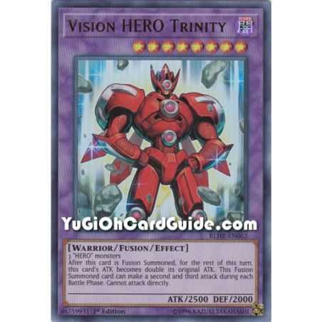 Vision HERO Trinity (Ultra Rare) – Battles of Legend: Hero's Revenge | Carta YUGIOH en México