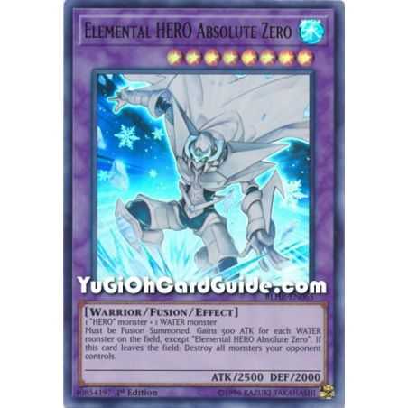 Elemental HERO Absolute Zero (Ultra Rare) – Battles of Legend: Hero's Revenge | Carta YUGIOH en México