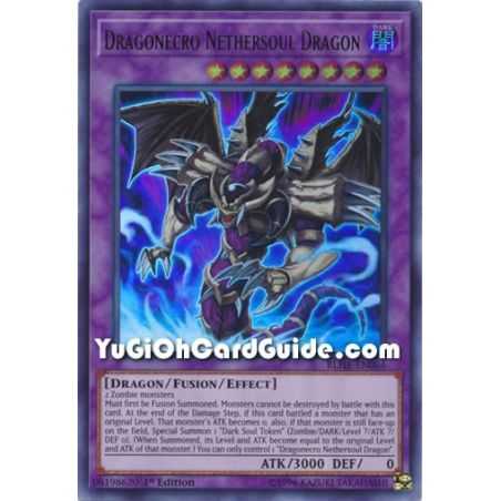 Dragonecro Nethersoul Dragon (Ultra Rare) – Battles of Legend: Hero's Revenge | Carta YUGIOH en México
