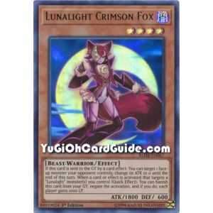 Lunalight Crimson Fox – Battles of Legend: Hero's Revenge | Carta YUGIOH en México