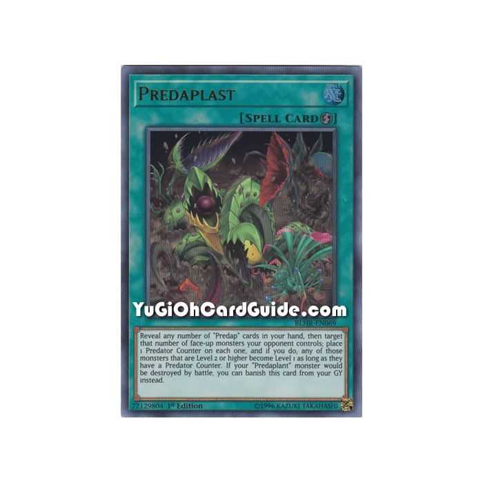 Predaplast (Ultra Rare) – Battles of Legend: Hero's Revenge | Carta YUGIOH en México