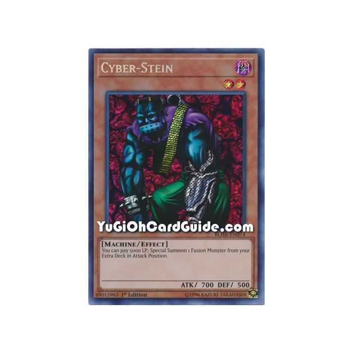 Cyber-Stein (Secret Rare) – Battles of Legend: Hero's Revenge | Carta YUGIOH en México