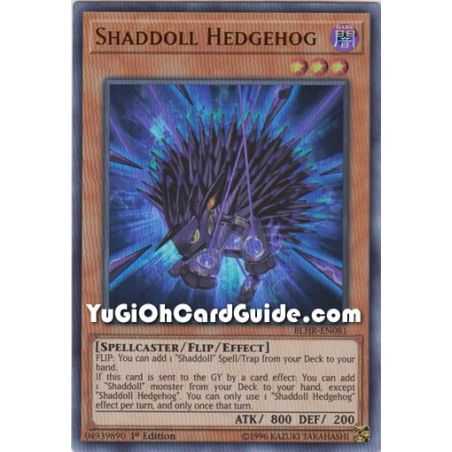 Shaddoll Hedgehog (Ultra Rare) – Battles of Legend: Hero's Revenge | Carta YUGIOH en México