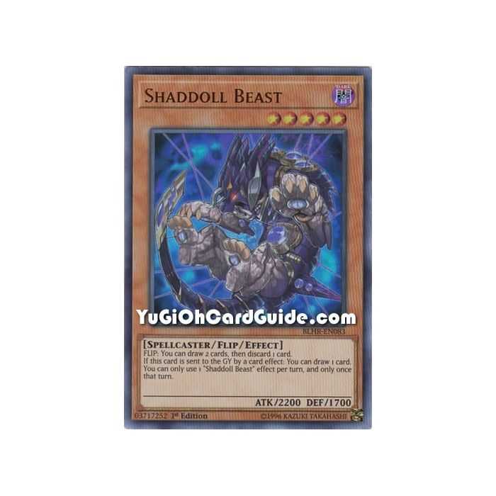 Shaddoll Beast (Ultra Rare) – Battles of Legend: Hero's Revenge | Carta YUGIOH en México