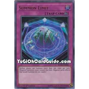 Summon Limit (Ultra Rare) – Battles of Legend: Hero's Revenge | Carta YUGIOH en México