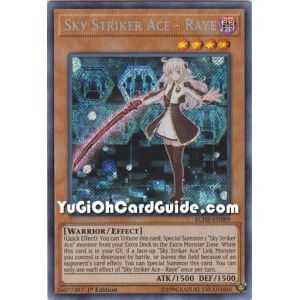 Sky Striker Ace - Raye (Secret Rare) – Battles of Legend: Hero's Revenge | Carta YUGIOH en México