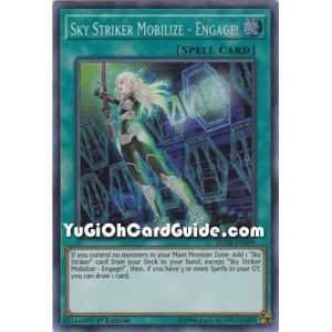 Sky Striker Mobilize - Engage! (Secret Rare) – Battles of Legend: Hero's Revenge | Carta YUGIOH en México
