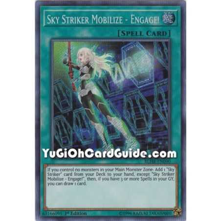 Sky Striker Mobilize - Engage! (Secret Rare) – Battles of Legend: Hero's Revenge | Carta YUGIOH en México