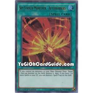 Sky Striker Maneuver - Afterburners! (Ultra Rare) – Battles of Legend: Hero's Revenge | Carta YUGIOH en México