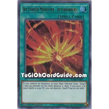 Sky Striker Maneuver - Afterburners! (Ultra Rare) – Battles of Legend: Hero's Revenge | Carta YUGIOH en México