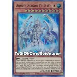 Armed Dragon LV10 White (Ultra Rare) – Blazing Vortex | Carta YUGIOH en México