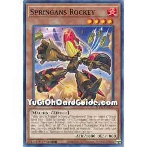 Springans Rockey (Common) – Blazing Vortex | Carta YUGIOH en México