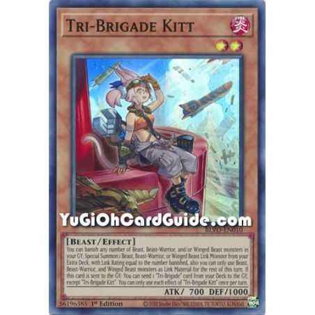 Tri-Brigade Kitt (Super Rare) – Blazing Vortex | Carta YUGIOH en México