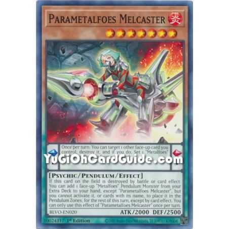 Parametalfoes Melcaster (Common) – Blazing Vortex | Carta YUGIOH en México