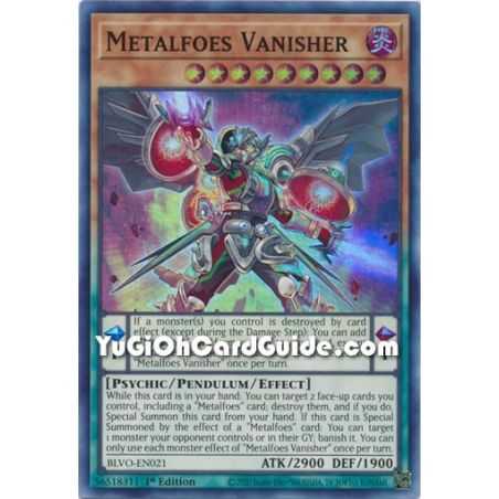 Metalfoes Vanisher (Super Rare) – Blazing Vortex | Carta YUGIOH en México