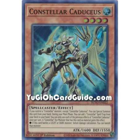 Constellar Caduceus (Super Rare) – Blazing Vortex | Carta YUGIOH en México