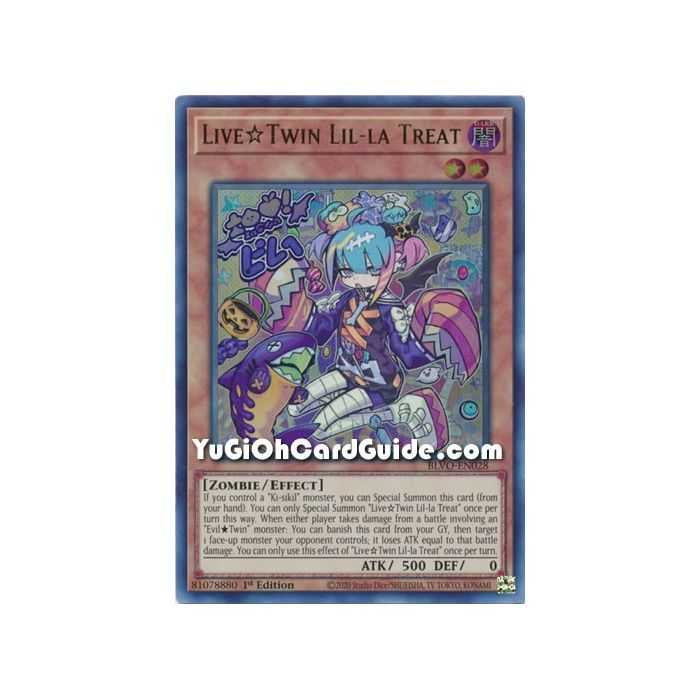 Live Twin Lil-la Treat (Ultra Rare) – Blazing Vortex | Carta YUGIOH en México