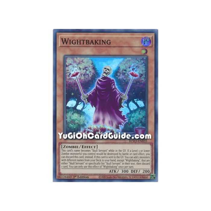 Wightbaking (Super Rare) – Blazing Vortex | Carta YUGIOH en México