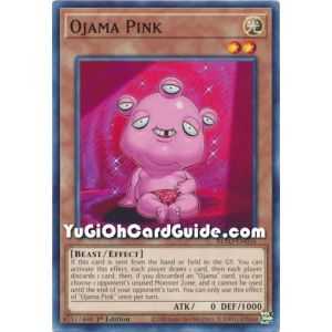 Ojama Pink (Common) – Blazing Vortex | Carta YUGIOH en México