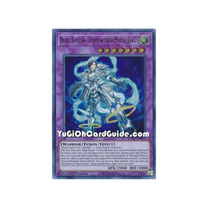 Dual Avatar - Empowered Mitsu-Jaku (Ultra Rare) – Blazing Vortex | Carta YUGIOH en México