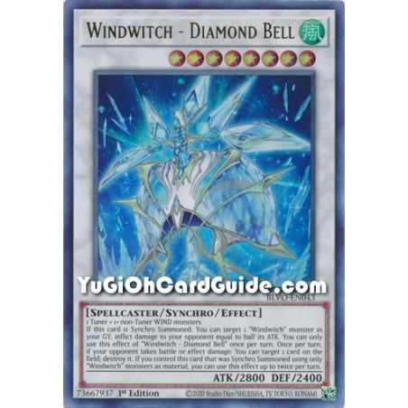 Windwitch - Diamond Bell (Ultra Rare) – Blazing Vortex | Carta YUGIOH en México
