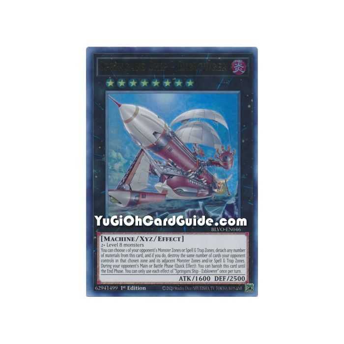 Springans Ship - Exblowrer (Ultra Rare) – Blazing Vortex | Carta YUGIOH en México