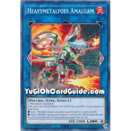 Heavymetalfoes Amalgam (Common) – Blazing Vortex | Carta YUGIOH en México