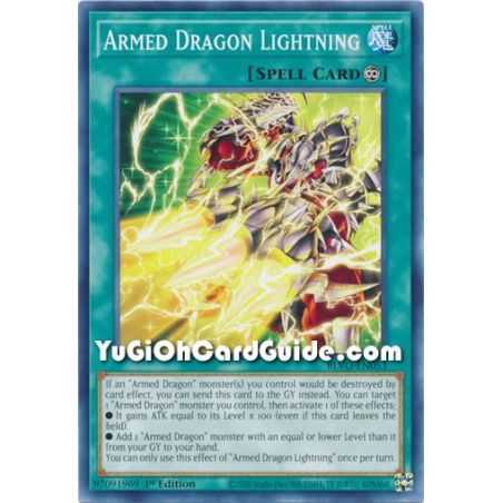 Armed Dragon Lightning (Common) – Blazing Vortex | Carta YUGIOH en México