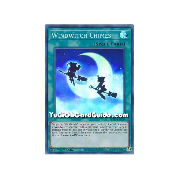 Windwitch Chimes (Super Rare) – Blazing Vortex | Carta YUGIOH en México