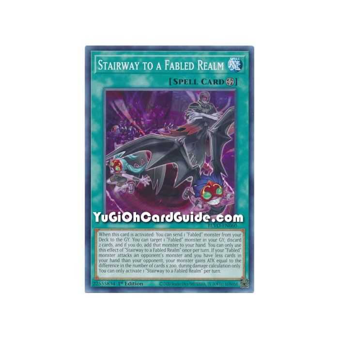 Stairway to a Fabled Realm (Common) – Blazing Vortex | Carta YUGIOH en México