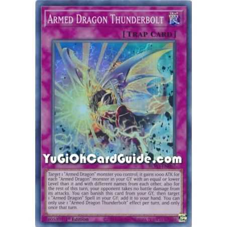 Armed Dragon Thunderbolt (Super Rare) – Blazing Vortex | Carta YUGIOH en México