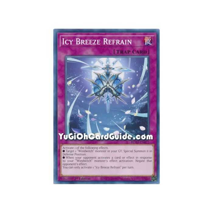 Icy Breeze Refrain (Common) – Blazing Vortex | Carta YUGIOH en México