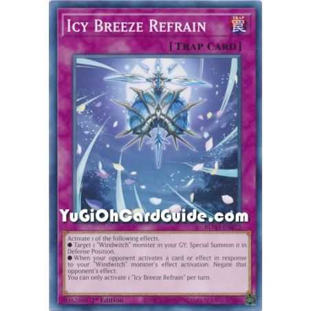 Icy Breeze Refrain (Common) – Blazing Vortex | Carta YUGIOH en México