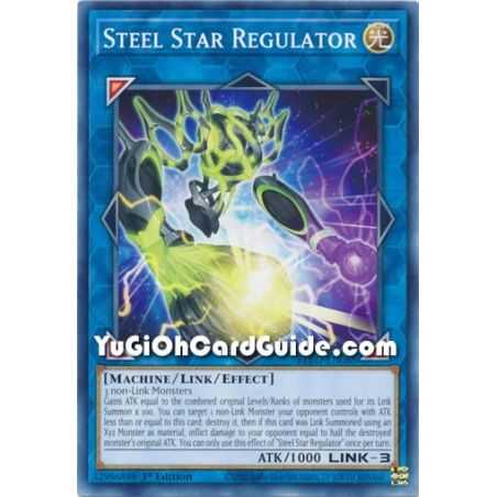 Steel Star Regulator (Common) – Blazing Vortex | Carta YUGIOH en México
