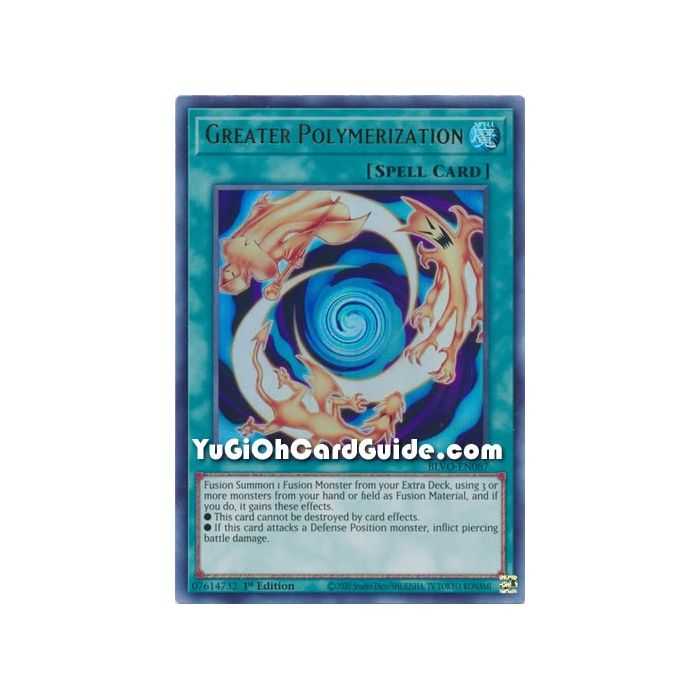 Greater Polymerization (Ultra Rare) – Blazing Vortex | Carta YUGIOH en México