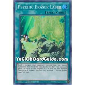 Psychic Eraser Laser (Super Rare) – Blazing Vortex | Carta YUGIOH en México