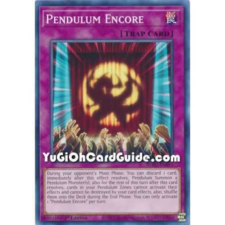 Pendulum Encore (Common) – Blazing Vortex | Carta YUGIOH en México