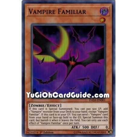 Vampire Familiar (Super Rare) – Dark Saviors | Carta YUGIOH en México