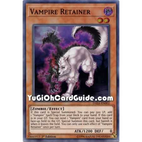 Vampire Retainer (Super Rare) – Dark Saviors | Carta YUGIOH en México