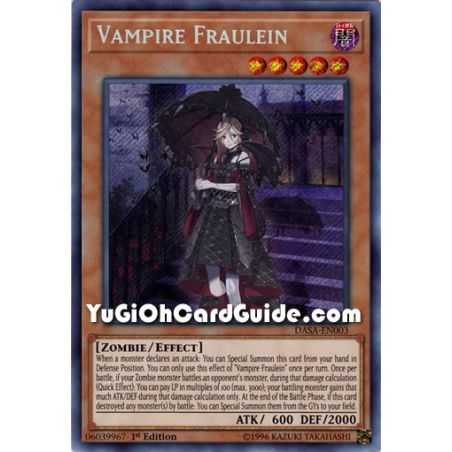 Vampire Fraulein (Secret Rare) – Dark Saviors | Carta YUGIOH en México