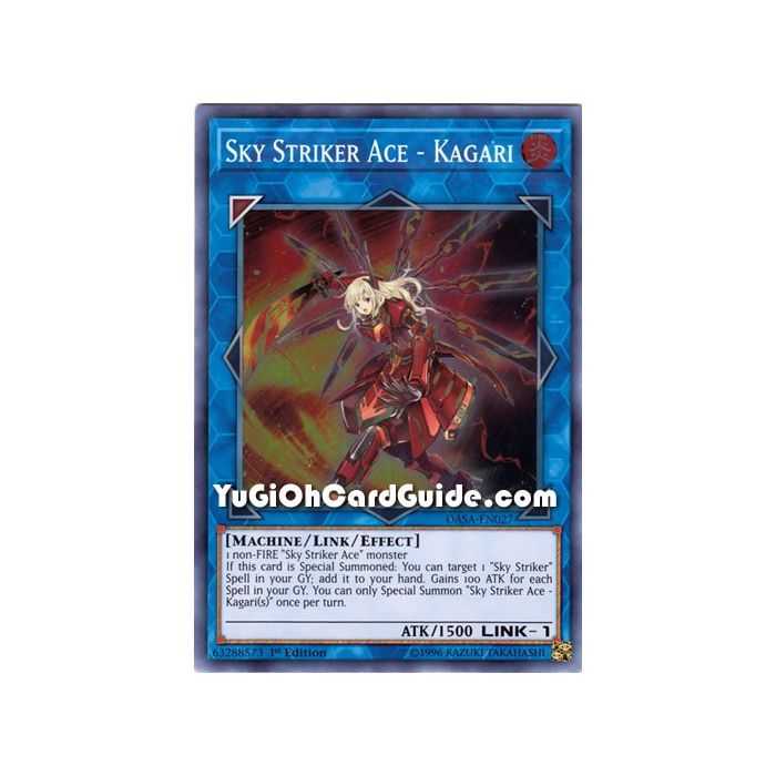 Sky Striker Ace - Kagari (Super Rare) – Dark Saviors | Carta YUGIOH en México