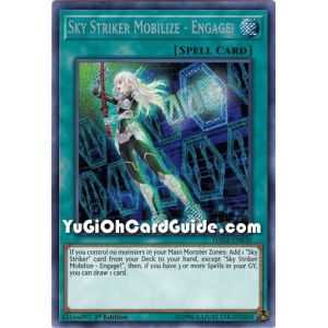 Sky Striker Mobilize - Engage! (Secret Rare) – Dark Saviors | Carta YUGIOH en México