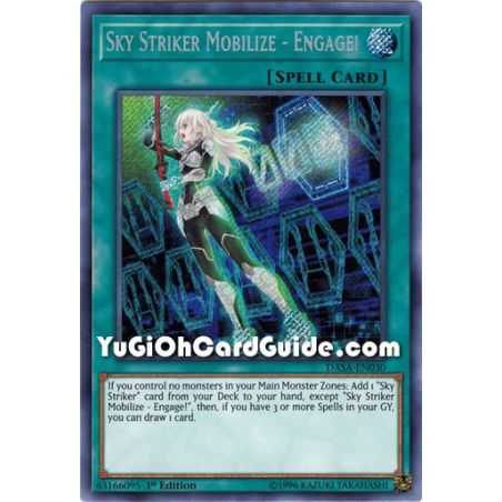 Sky Striker Mobilize - Engage! (Secret Rare) – Dark Saviors | Carta YUGIOH en México