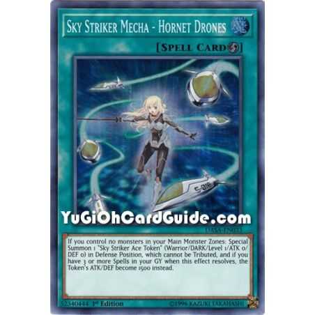 Sky Striker Mecha - Hornet Drones (Super Rare) – Dark Saviors | Carta YUGIOH en México