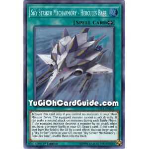 Sky Striker Mecharmory - Hercules Base (Super Rare) – Dark Saviors | Carta YUGIOH en México